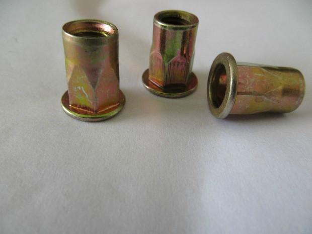 供應(yīng)平頭半六角拉鉚螺母，GB17880.5平頭六角拉鉚，平頭六角螺母