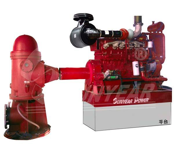 供應(yīng)廣州三業(yè)XBC系列立式長軸深井消防水泵