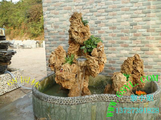 供應(yīng)陽臺辦公室擺設(shè)吸水石假山盆景假山  假山噴泉流水假山