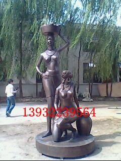 現(xiàn)代公園人物雕塑設計