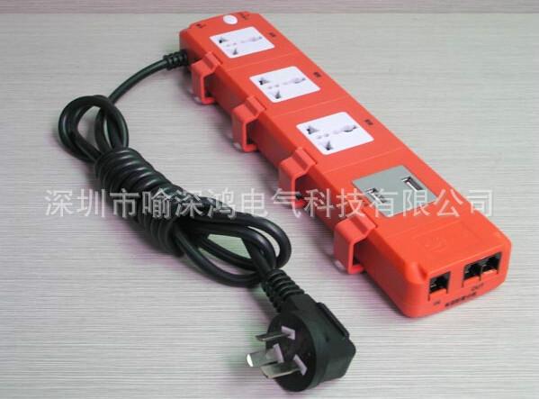 供應(yīng)人體感應(yīng)帶sub充電待機斷電節(jié)能電腦*排插座