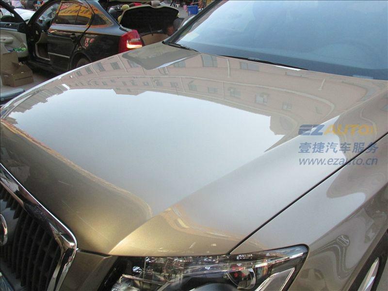 石家莊汽車漆面美容鍍晶車漆保養(yǎng)維護(hù)奧迪Q5汽車漆面SONAX納米鍍晶