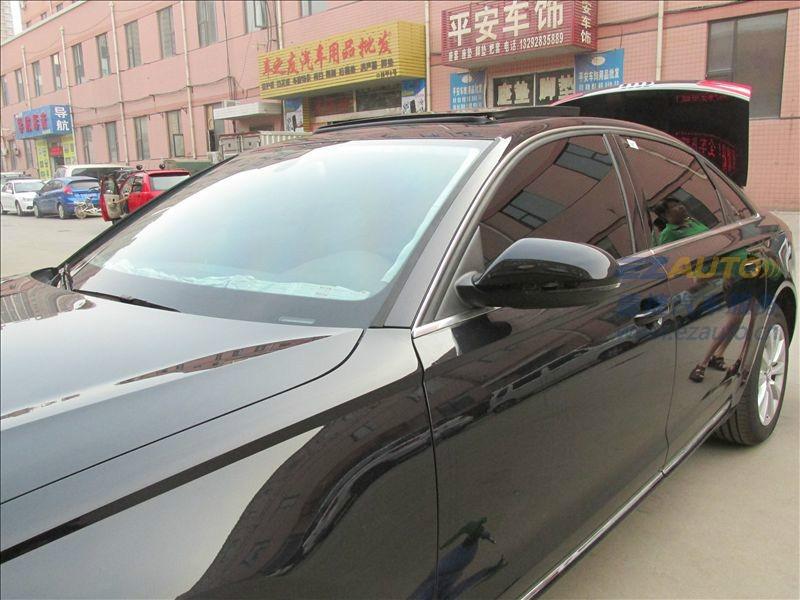 石家莊奧迪A6L全車貼龍膜AIR80暢悅ELT80側(cè)后檔CTX15