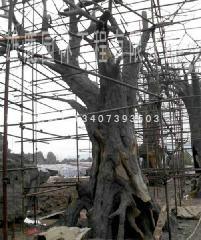 仿真榕樹施工，廣西仿真榕樹施工報價，廣西專業(yè)仿真榕樹施工