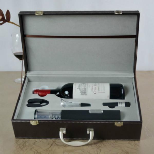 供應(yīng)干電池電動(dòng)開瓶器4件套單支酒箱