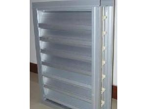 供應(yīng)北京鋁合金防雨防沙百葉窗