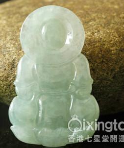 供應(yīng)開光珠寶天然翡翠觀世音吊墜