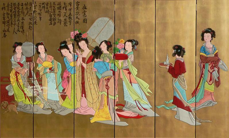 供應(yīng)長沙漆畫繪世間唯美