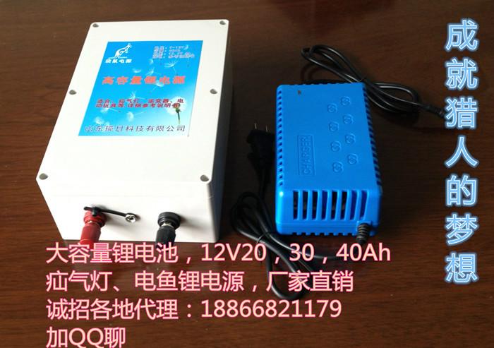 供應攬月大容量鋰電池12V30Ah