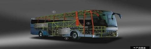 北京山東客車頂蒙皮制造圖片