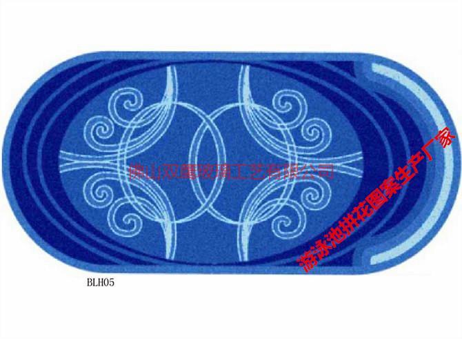湖北孝感游泳池拼图马赛克，宜昌陶瓷游泳池拼图马赛克图片
