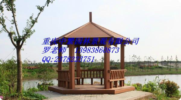 重慶防腐木涼亭公司圖片