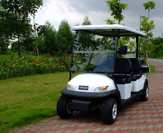 供應(yīng)長(zhǎng)沙高爾夫球車電瓶會(huì)所車4座價(jià)格