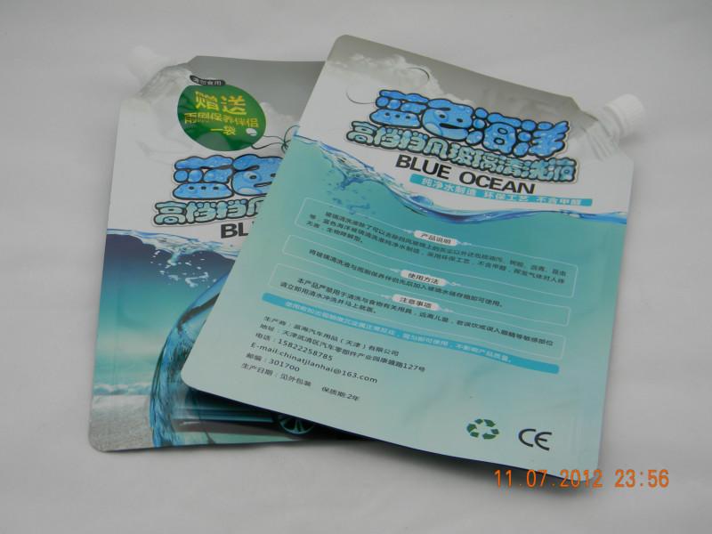 東莞汽車玻璃清潔劑袋批發(fā)圖片