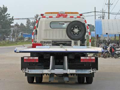 湖南湘潭市清障车型号,转让清障车一拖二,东风多利卡一拖二道路救援车