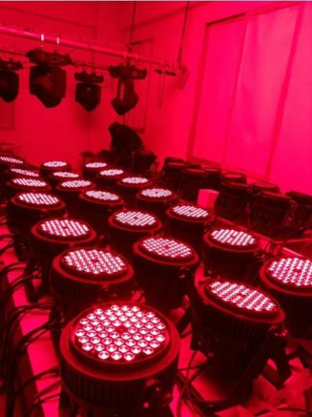 供應(yīng)54顆LED三合一全彩防水帕燈