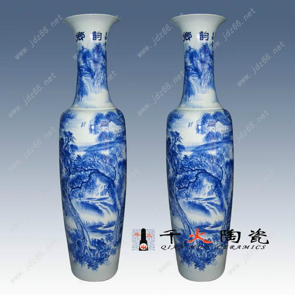 供應(yīng)粉彩大花瓶廠家 景德鎮(zhèn)手繪陶瓷大花瓶批發(fā)
