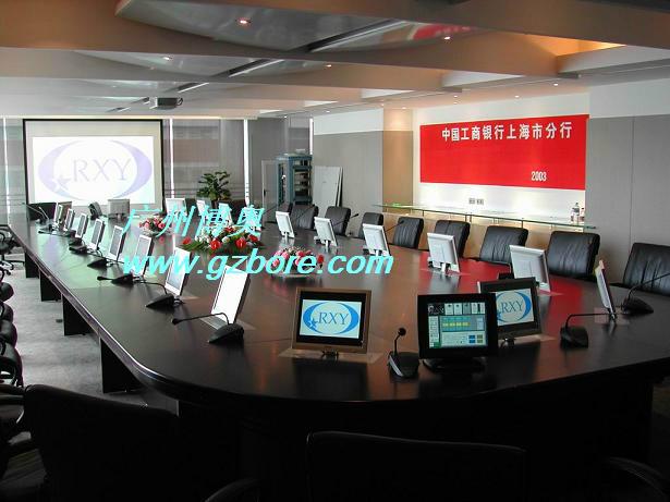 供應(yīng)電動(dòng)遙控升降會(huì)議桌