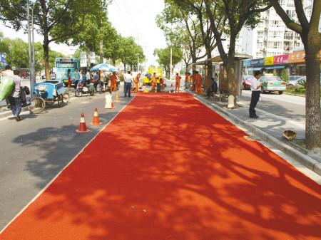 供應濱州彩色瀝青路面多少元一平方