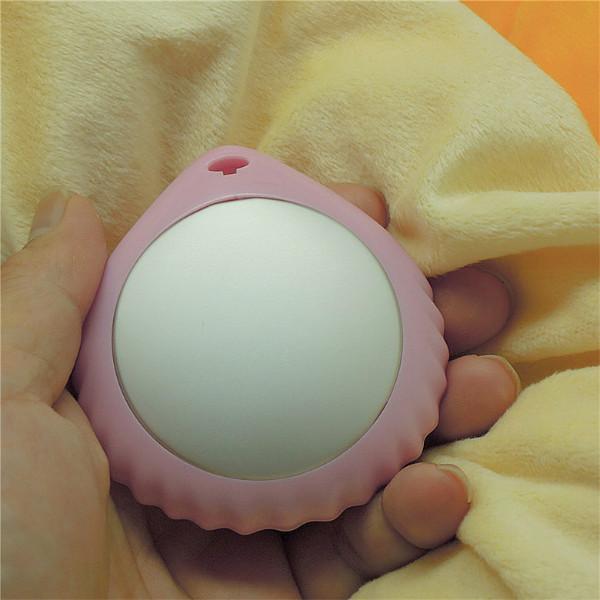 供應(yīng)貝殼暖手寶，USB充電暖手寶，迷你卡通電熱寶，學(xué)生用品禮品