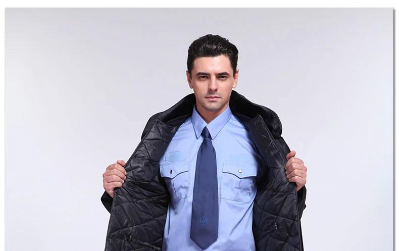 供應(yīng)多功能保安大衣防寒服 冬季 軍大衣 男 加厚 棉保安制服冬裝棉服