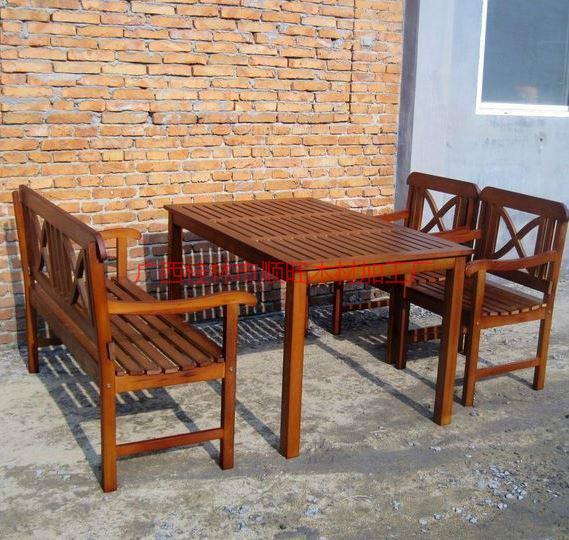 供應(yīng)木制品休閑桌椅,碳化木木制品休閑桌椅,廣西木制品休閑桌椅廠家