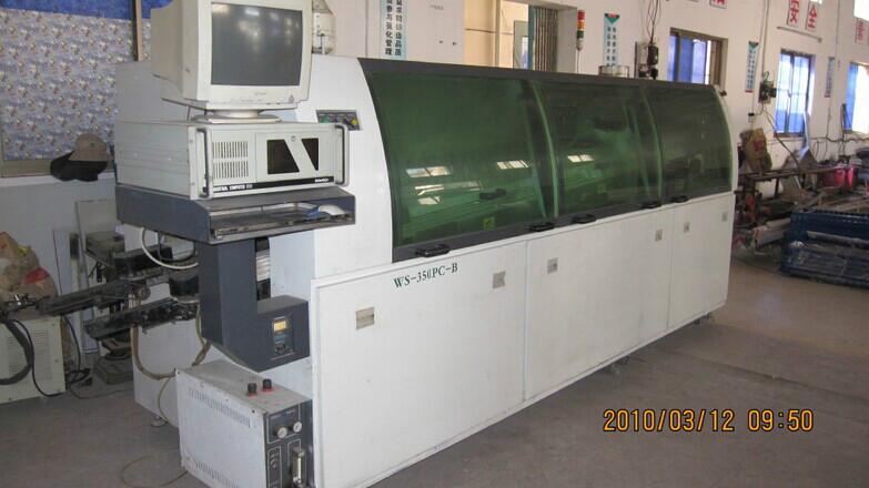 二手勁拓?zé)o鉛波峰焊WS-350PC-B圖片