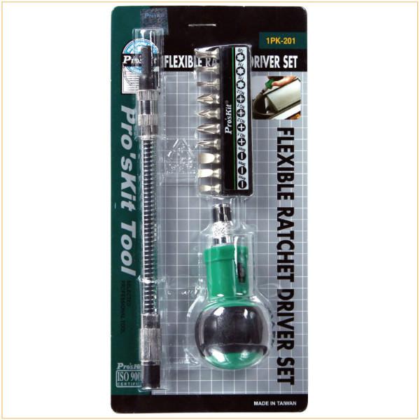 供應(yīng)寶工10合1軟管棘輪替換起子組