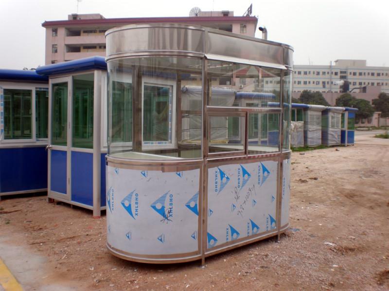 供應(yīng)巡邏值班亭/報(bào)桿亭/小區(qū)保安亭定做/工地崗?fù)?bào)價(jià)/求購(gòu)深圳崗?fù)がF(xiàn)貨