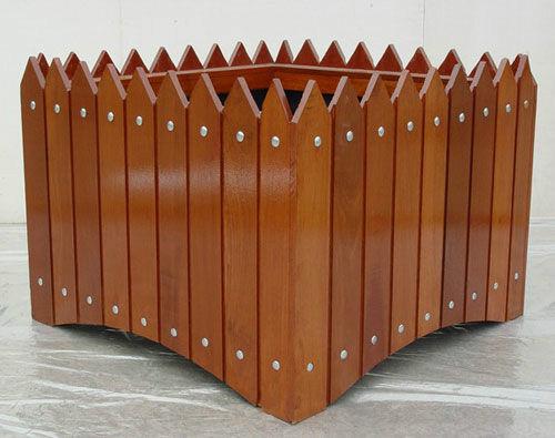 供應(yīng)防腐木花箱廠家