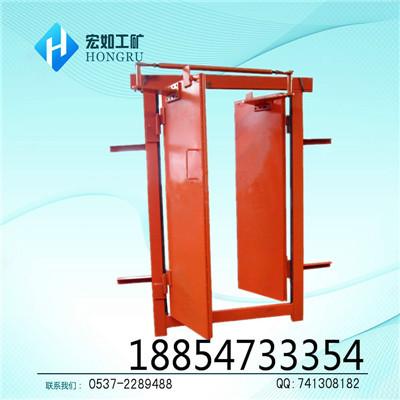 手動(dòng)雙向無壓風(fēng)門，礦井*雙向無壓風(fēng)門
