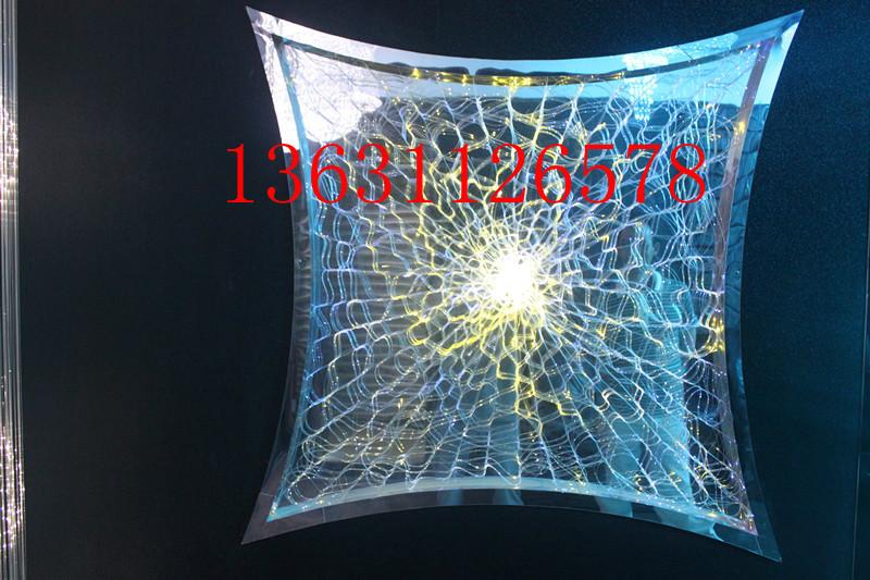 卷發(fā)光纖燈，現(xiàn)代KTV卷發(fā)光纖藝術(shù)燈具 卷發(fā)光纖燈/光纖絲/光纖