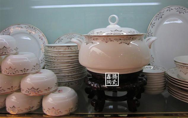 供應(yīng)餐具訂做-*粉彩餐具，環(huán)保/無鉛/無*/無毒，陶瓷餐具