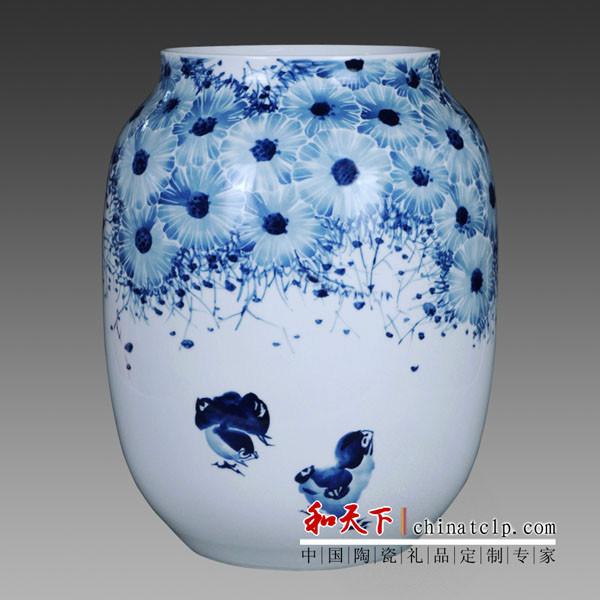 供應(yīng)景德鎮(zhèn)禮品大花瓶