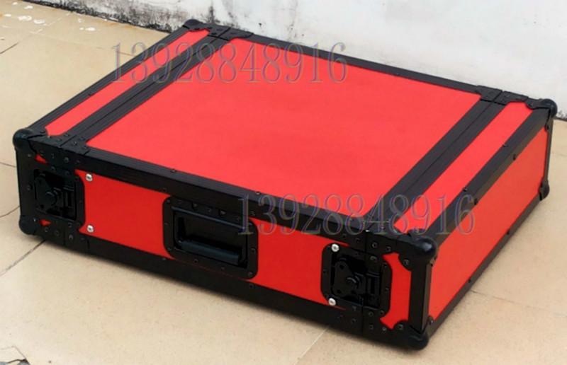 供應3U功放機箱紅黑色功放航空箱