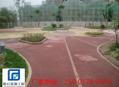 供應(yīng)彩色透水混凝土路面內(nèi)蒙包頭呼和浩特透水混凝土直銷