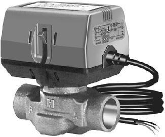 供應(yīng)霍尼韋爾風(fēng)機(jī)盤管電動閥，霍尼韋爾電動二通閥
