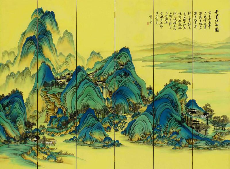 找全國最好的長沙漆畫只需百度鴻韻圖片