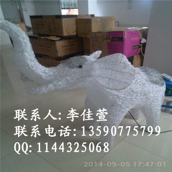 供應大象LED滴膠造型燈 LED路燈桿造型燈 園林LED過街燈