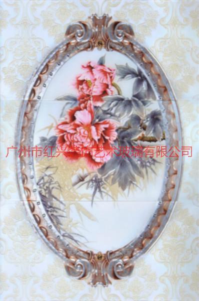 廣州裝飾藝術(shù)玻璃背景墻圖片