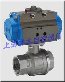 2PQ611F螺紋二片式氣動球閥圖片