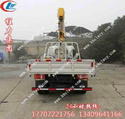 供應(yīng)今日福田雙排座隨車吊的勁爆價格定