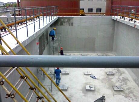 供應上海創(chuàng)遂電廠等水池防腐用聚脲