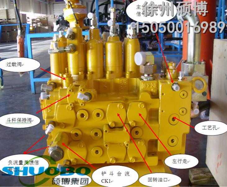 供应工程机械液压主控阀组实物解剖模型图片