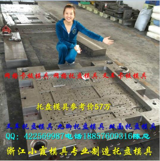 供應單面塑膠棧板模具