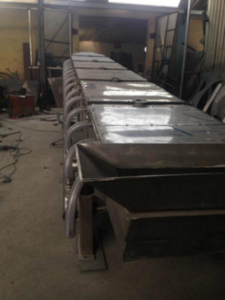 供應(yīng)直線長距離耐高溫震動輸送給料機械