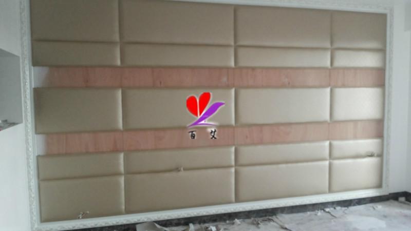 宗左軟包高檔電視床頭背景墻酒店圖片