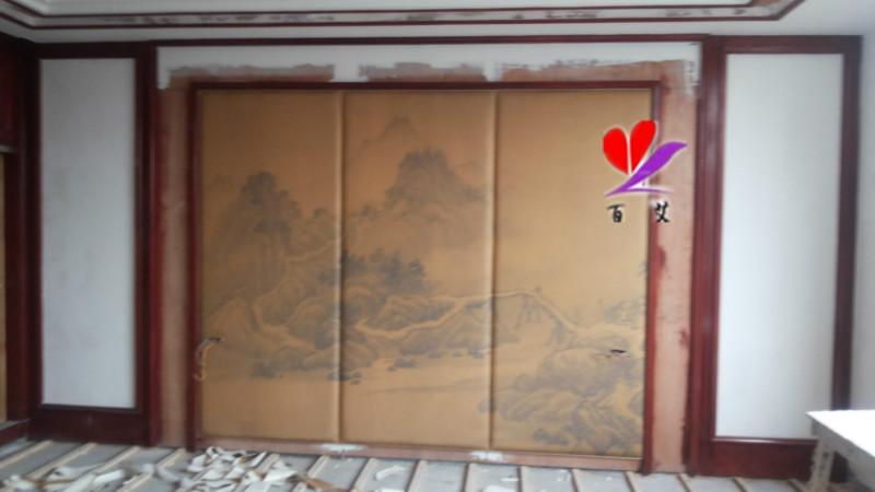廣西賀州高檔軟包電視背景墻床頭背圖片