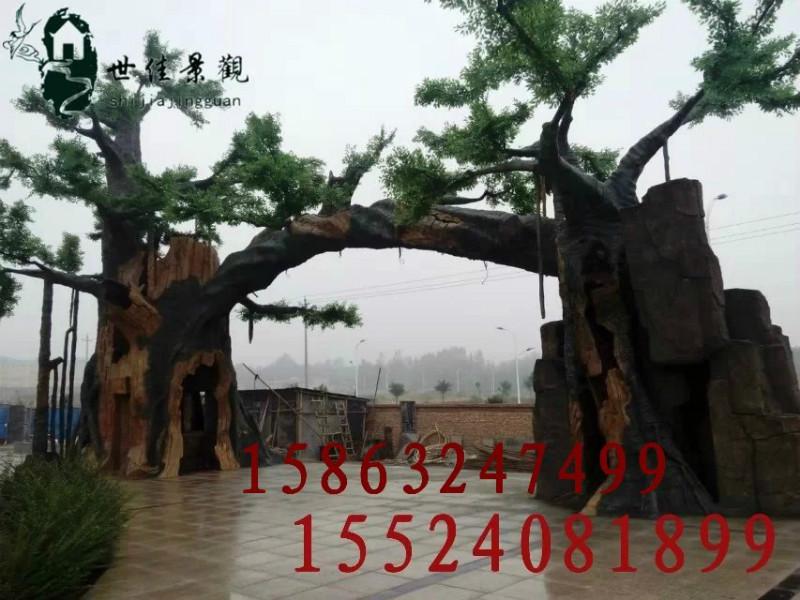 供應假樹做法/假樹大門做法/電話15524081899