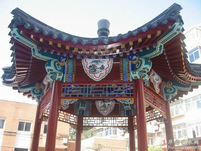 供應(yīng)江西撫州古建筑彩繪繪制18070038919